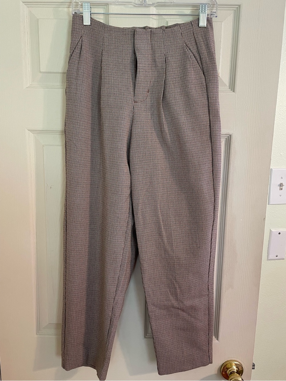 a new day Women’s Tweed Patterned Trousers